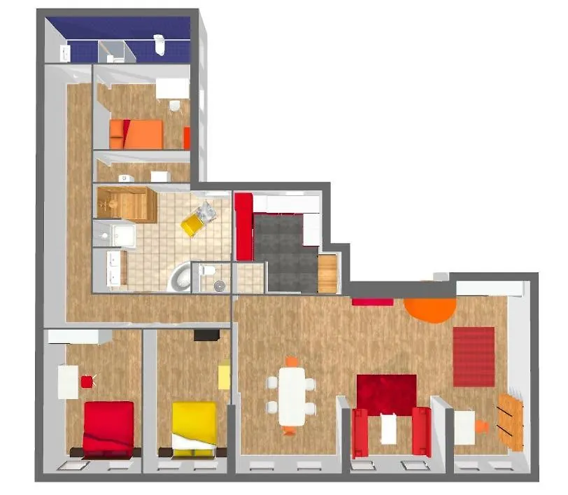 Apartment Central Charm In Budapest'S Bustling 6Th District Hungary